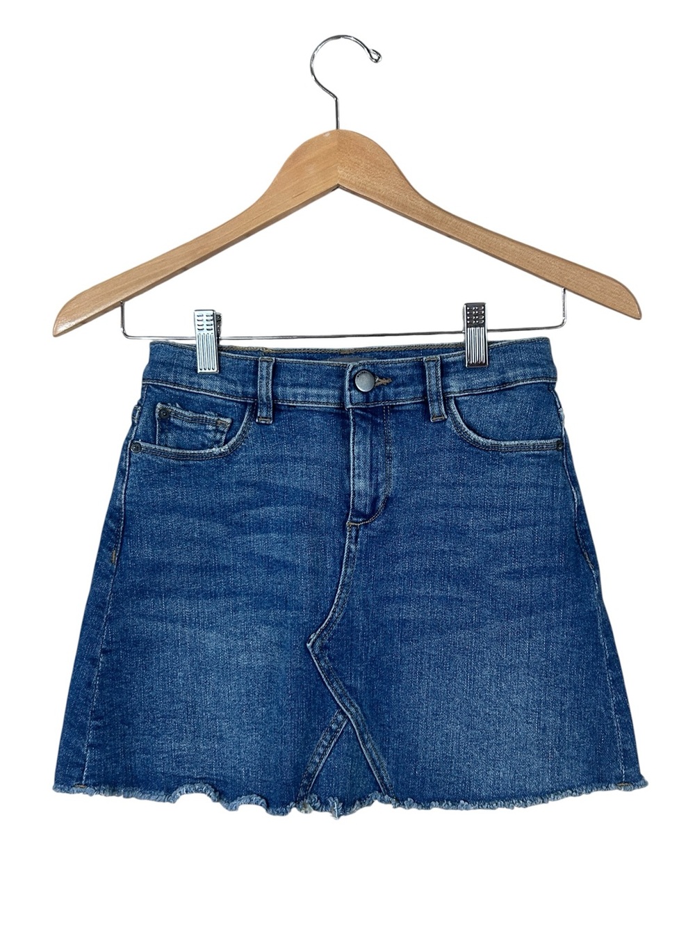 DL 1961 Jenny Mini Skirt Blue Denim Girls Size 12
